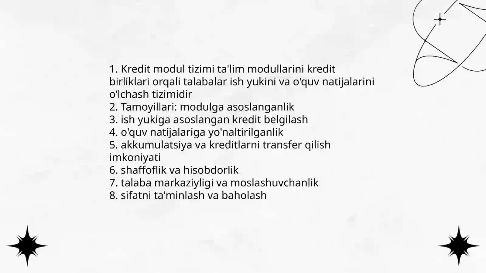 Kredit modul tizimi 3