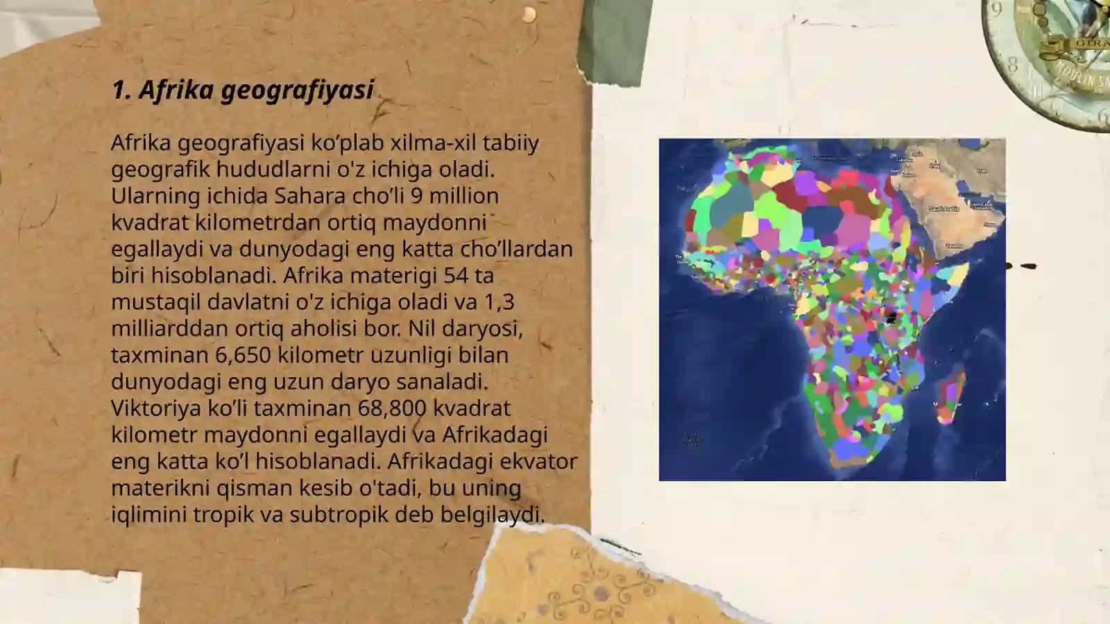 Afrika materigi 3