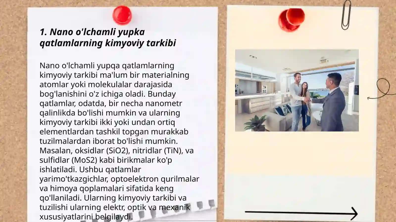 Nano o'1chamli yupka qatlamlarning tuzilishi va xossalari 3