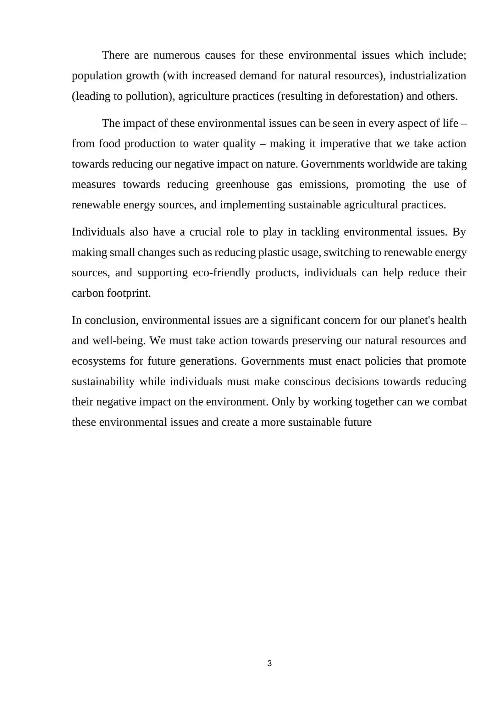 Environmental issues (climate change pollution the aral sea crisis) 3