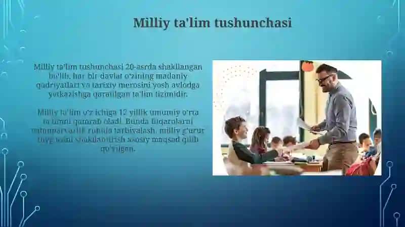 Milliy va jahon tarbiya konsepsiyalari 3