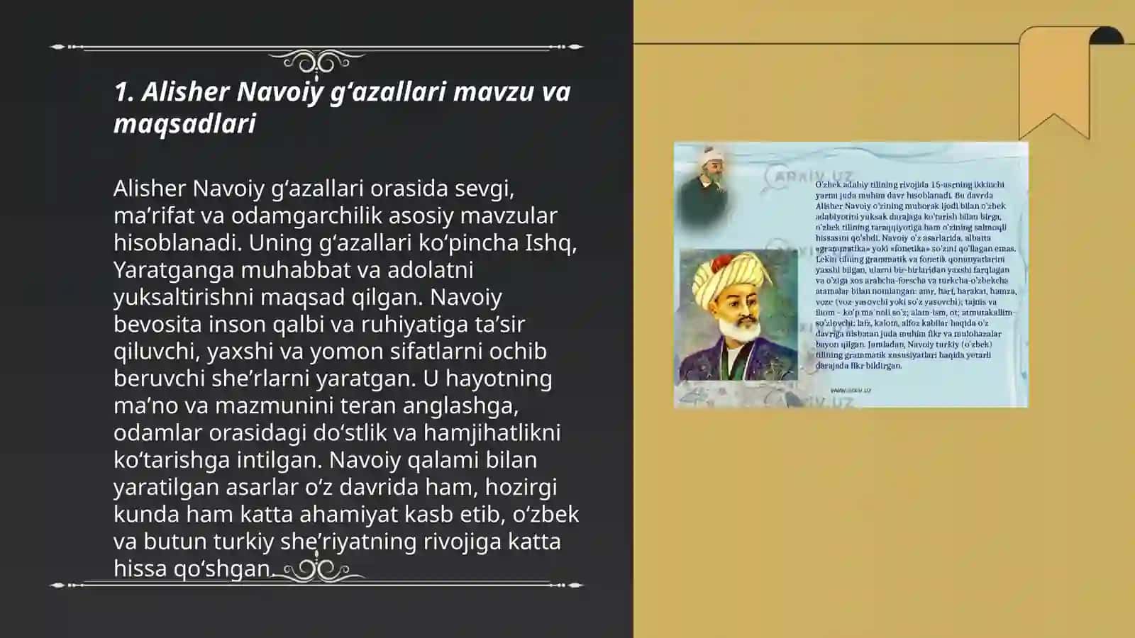 Alisher Navoiy Gʻazallari 3