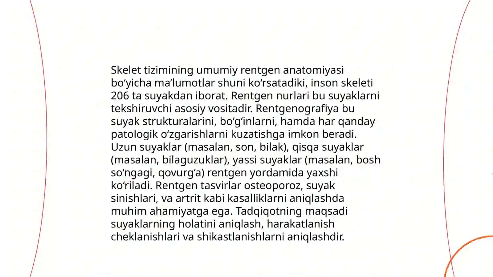 Skelet suyaklarining rentgenanatomiyasi 3