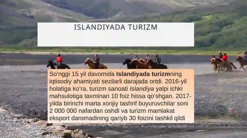 Islandiya turizm salohiyati 3