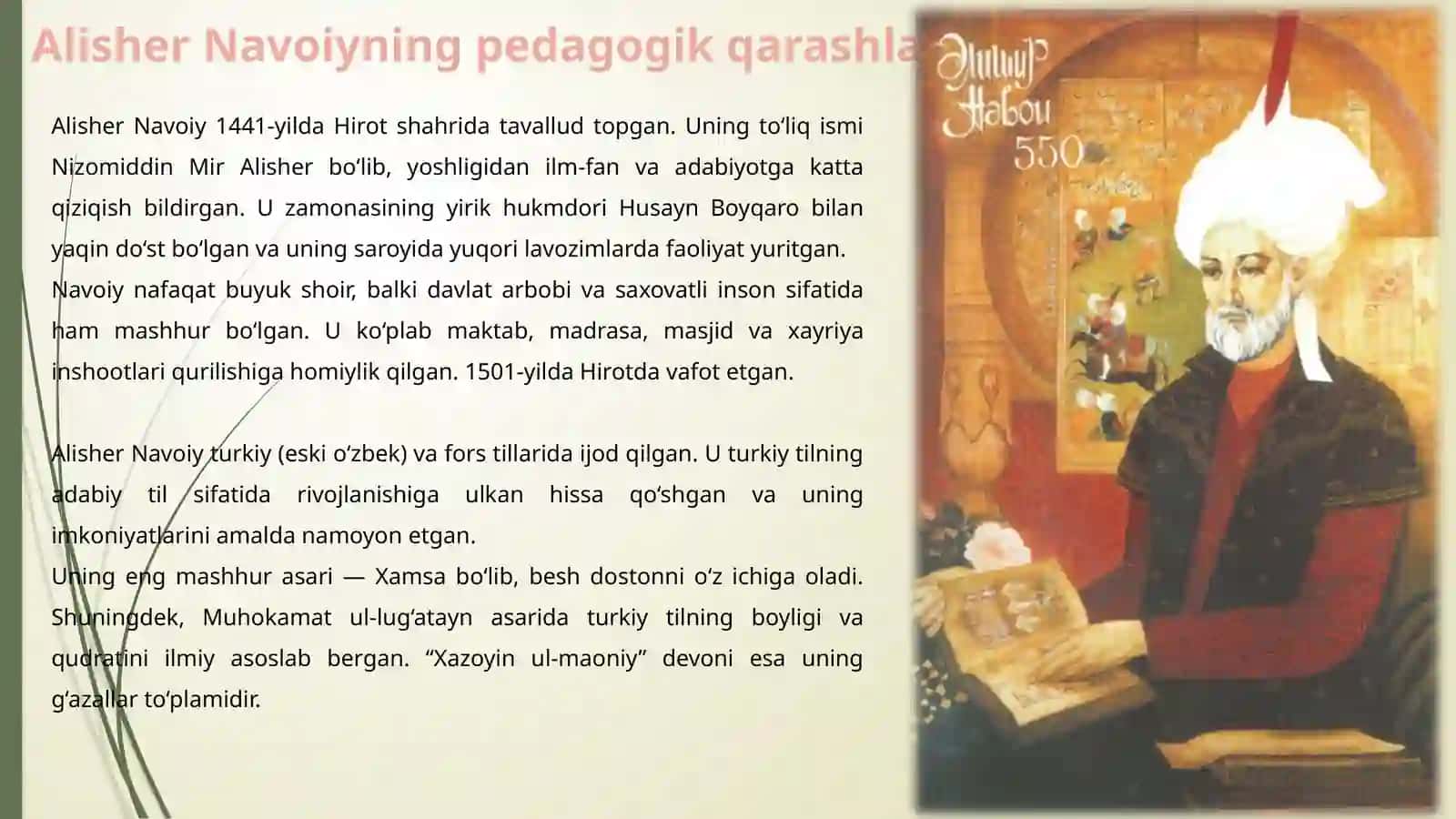 ALISHER NAVOIYNING PEDAGOGIK QARASHLARI 3