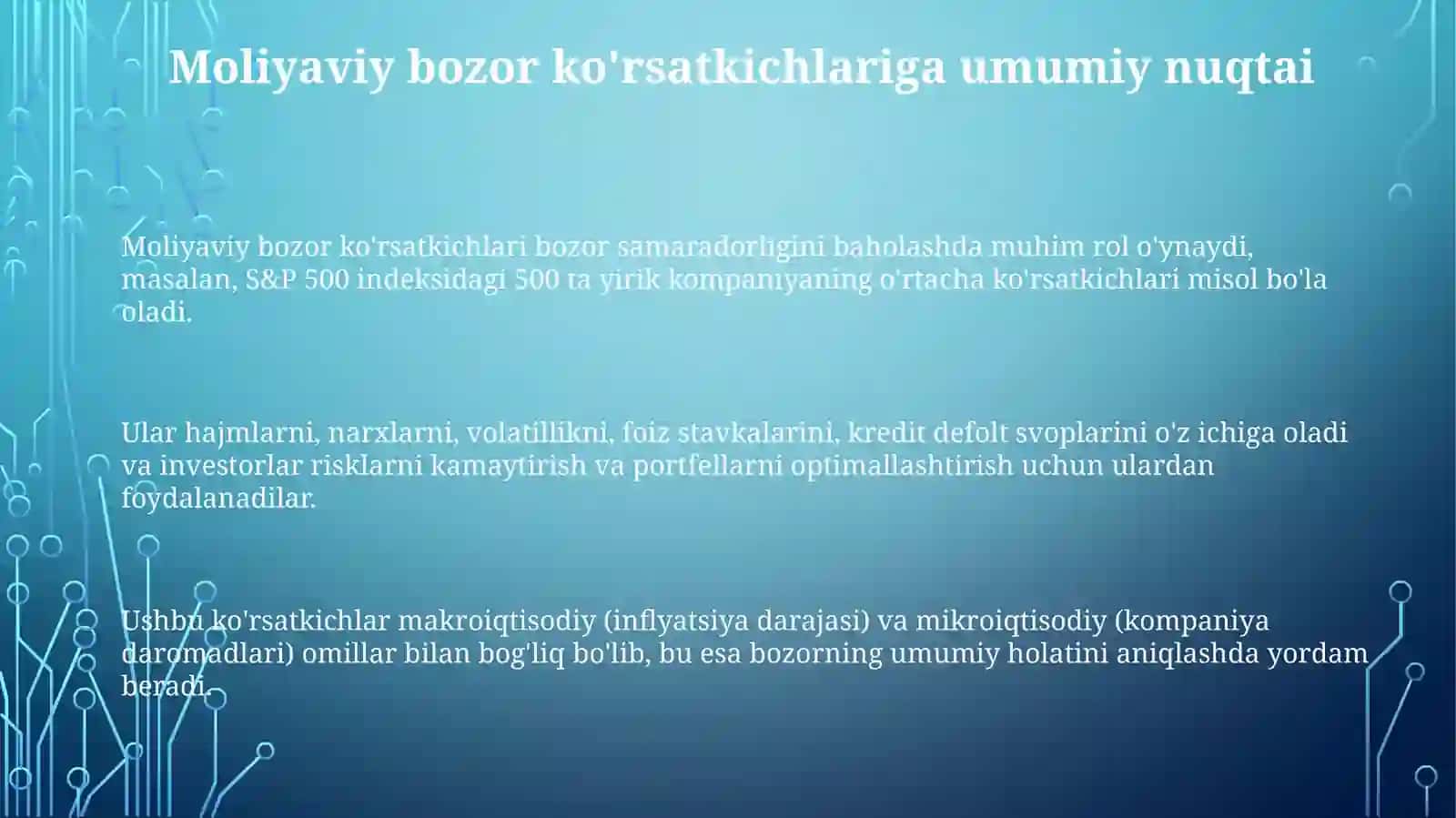 Moliyabozoriindikatorlarinibaholash 3