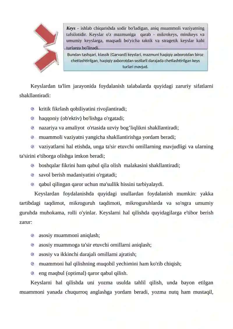 KEYS STADI O’QITISH METODI VA UNING MOHIYATI 3