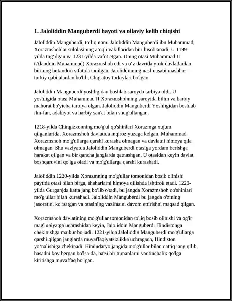 JALOLIDDIN MANGUBERDI XALQ QAXRAMONI 3