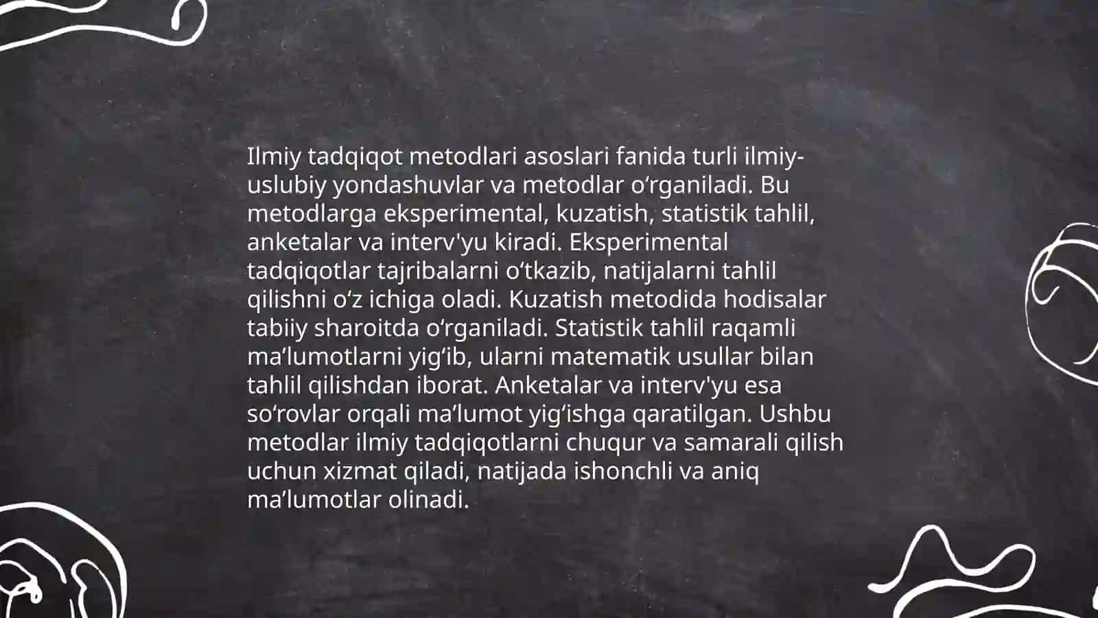 Ilmiy tadqiqot metodlari asoslari 3