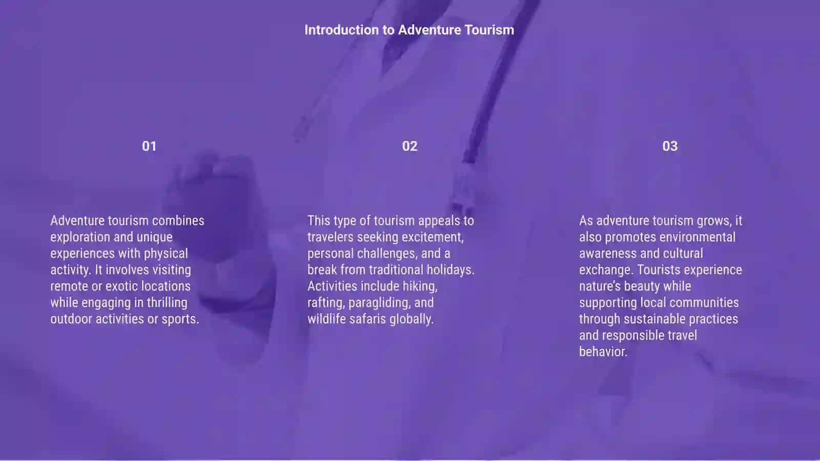 Adventure Tourism 3