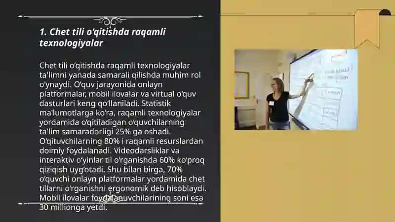 Chet tili o’qitishni zamonaviy texnologiyalarining tilshunoslik asoslari 3