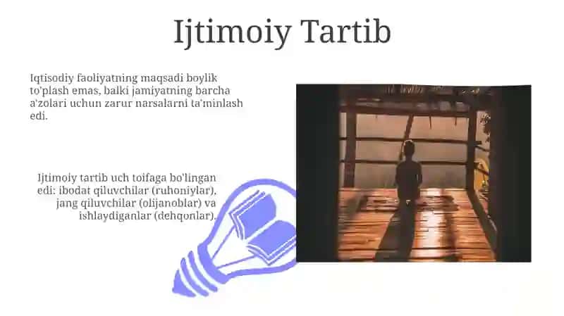 O'rta asr iqtisodiy taffakur 3