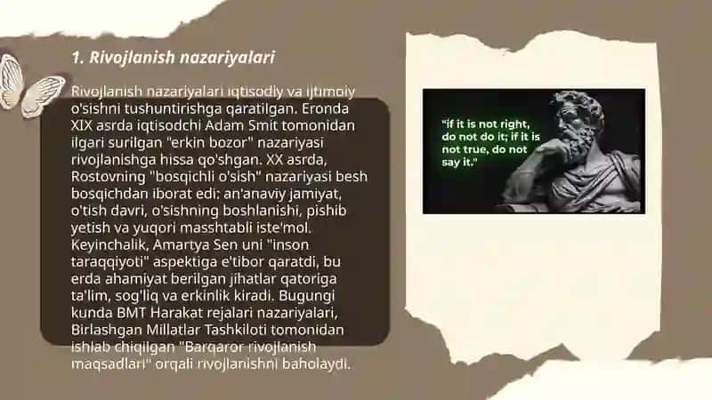 Rivojlanish falsafasi 3