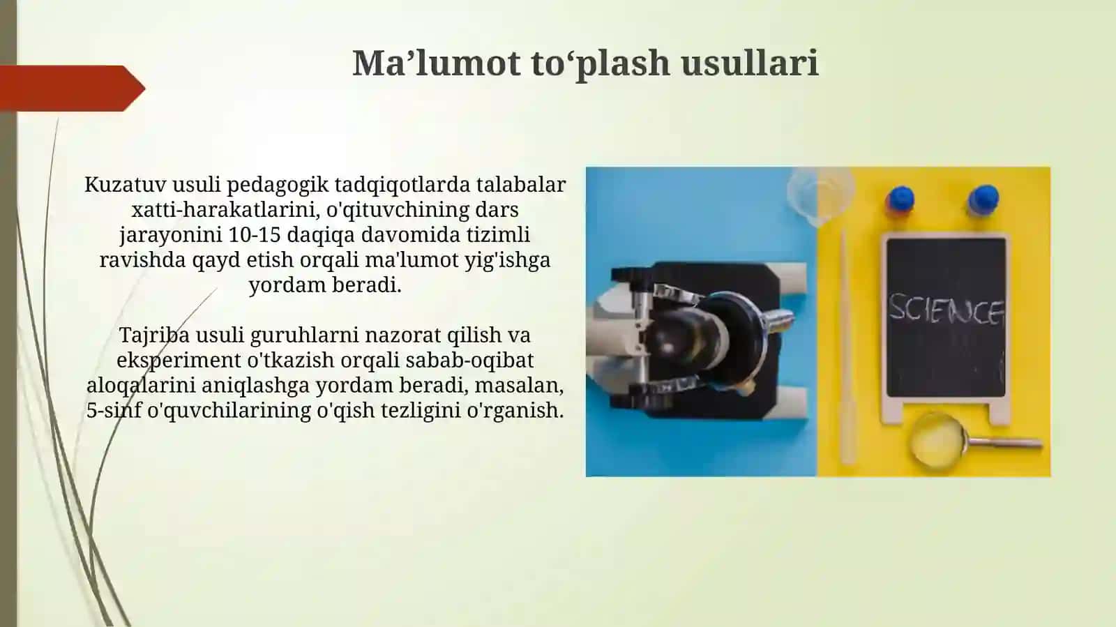 Pedagogikaning ilmiy tadqiqot metodlari 3