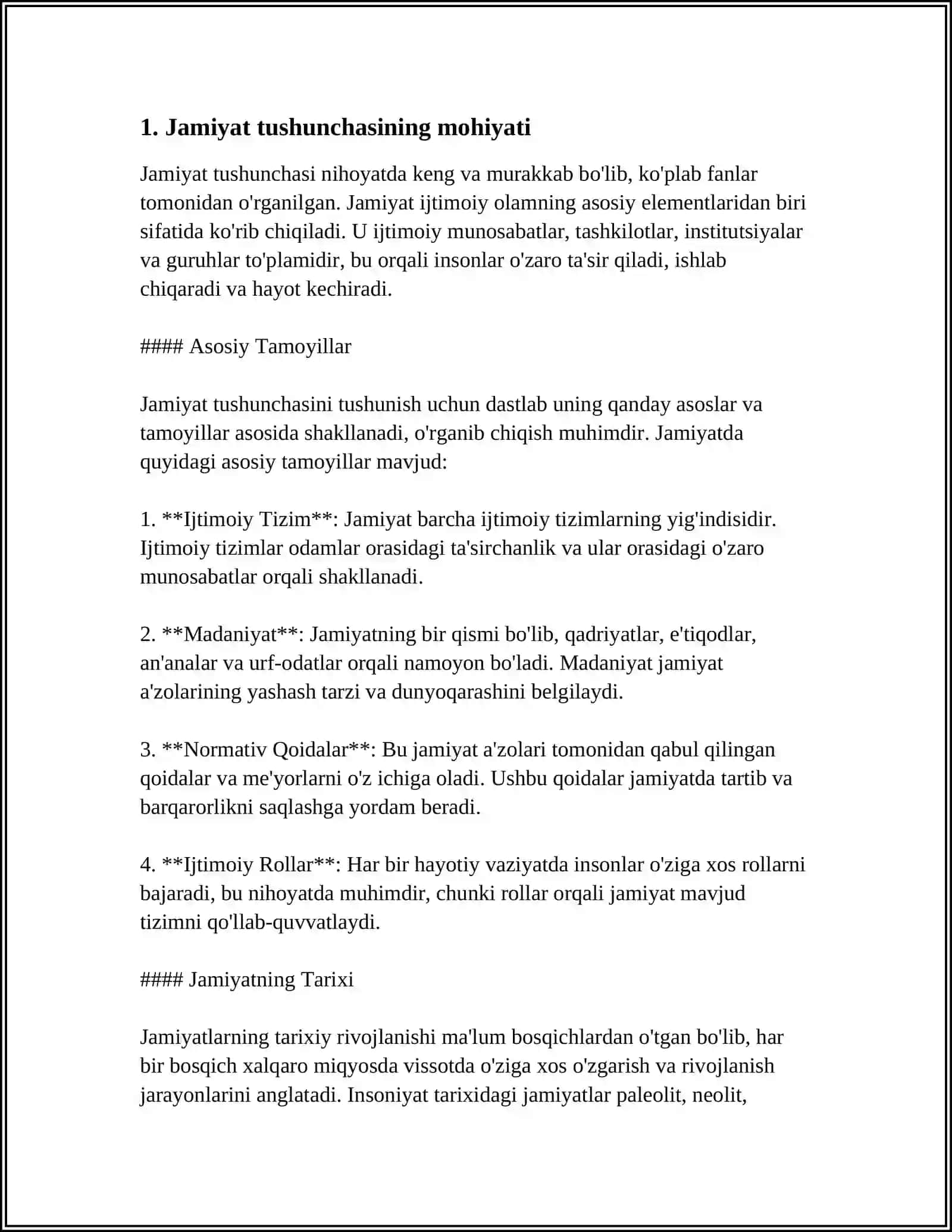Jamiyat tushunchasi 3