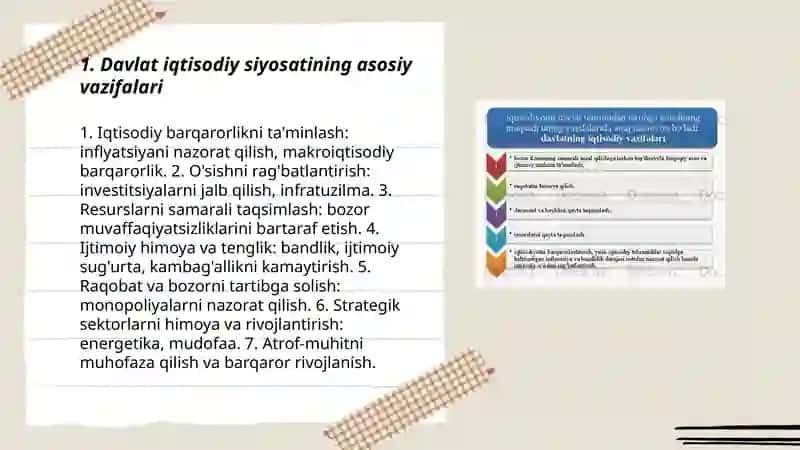 Iqtisodiyotni tartibga solishda davlatning roli 3
