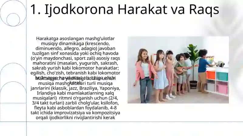 Maktabgacha yoshdagi bolalarning musiqaviy faoliyati mazmuni 3
