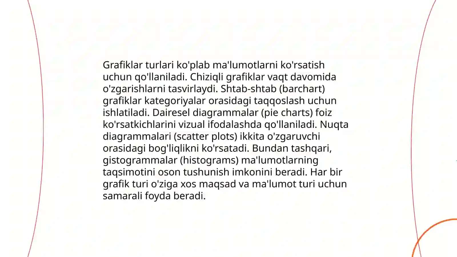 Grafiklar turlari 3