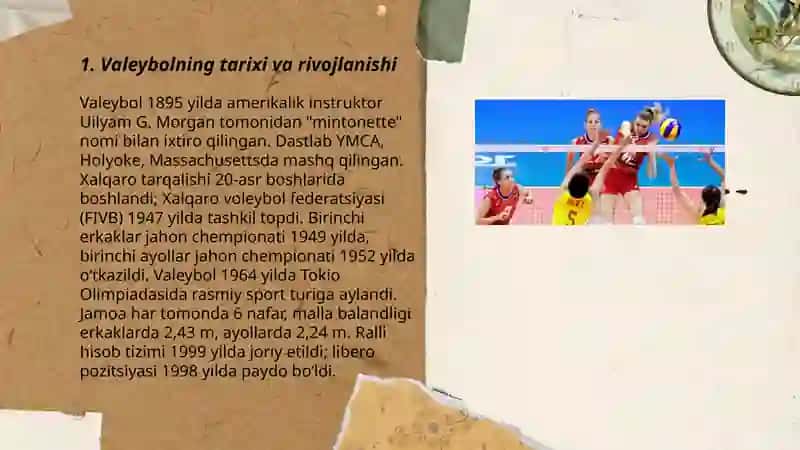 Valeybol sport turi 3