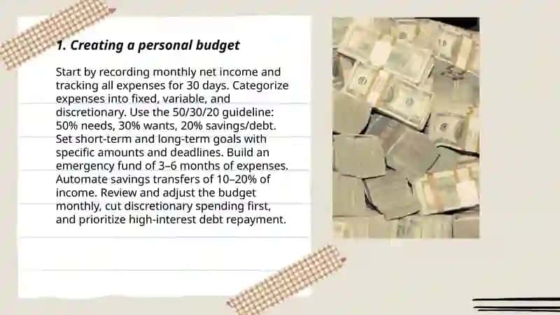 How to save money 3