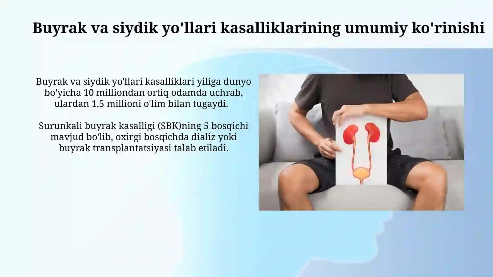 Buyrak va siyfikyōllarikasalliklari 3