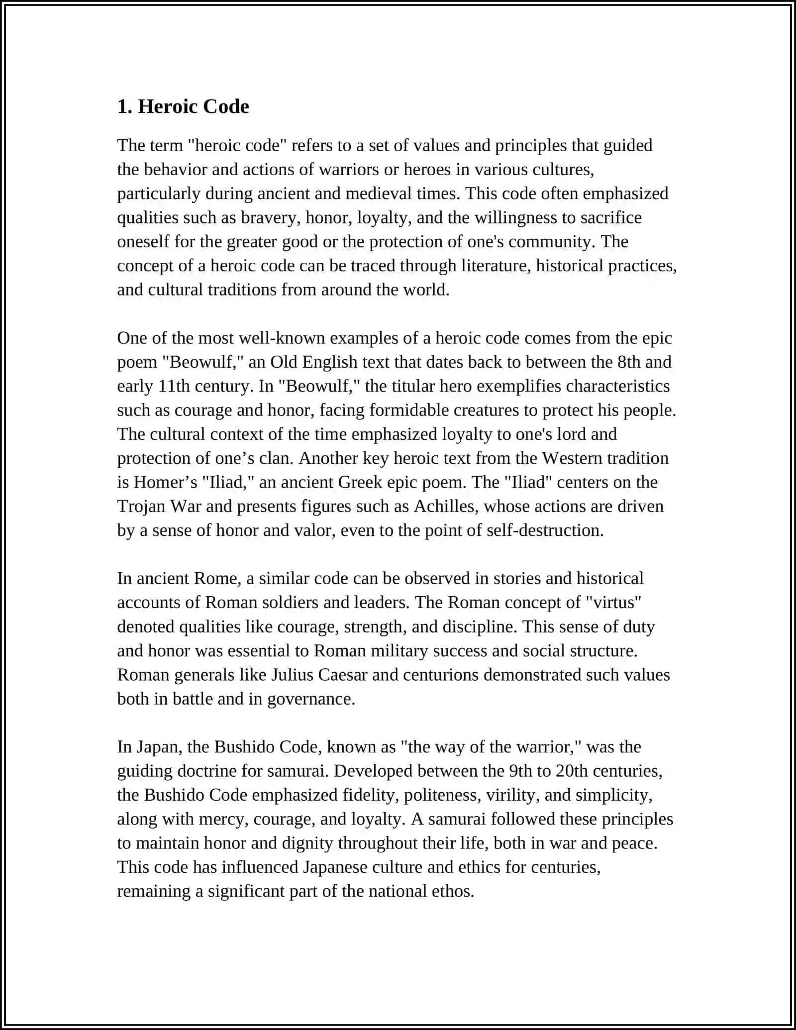 LITERARY FEATURES OF "EPIC POEM ABOUT BEOWULF" 3