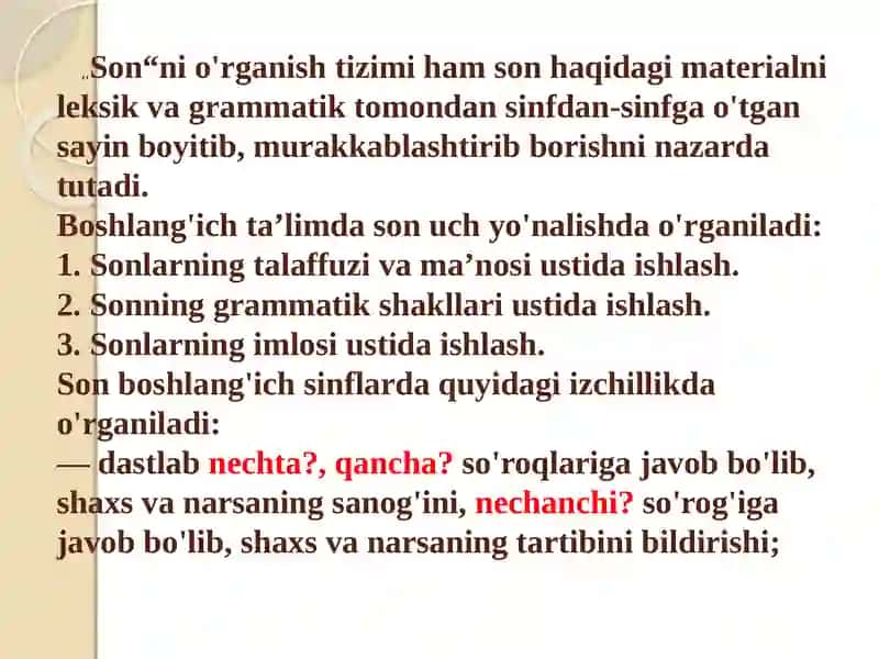 Sonnio‘rganishmetodikasi 3