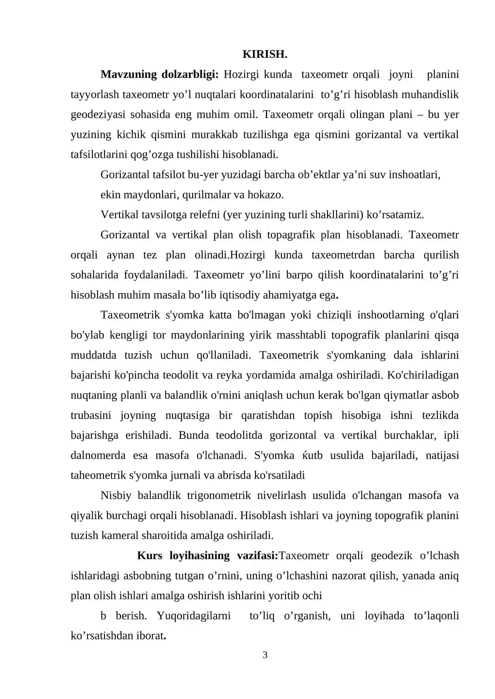 TAXEOMETRIK S’YOMKA MOHIYATI 3