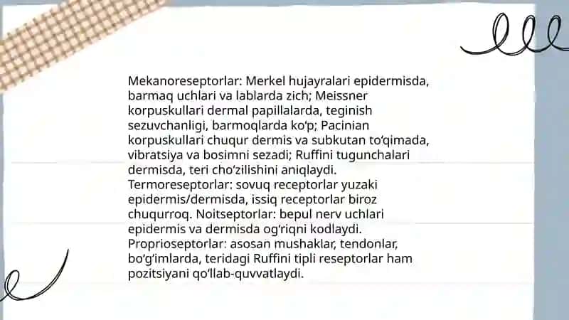 Sensor retsepsiya 3