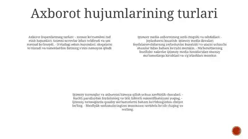 Ijtimoiy Tarmoqlarda Axborot Xurujlari Va Tahdidlari 3