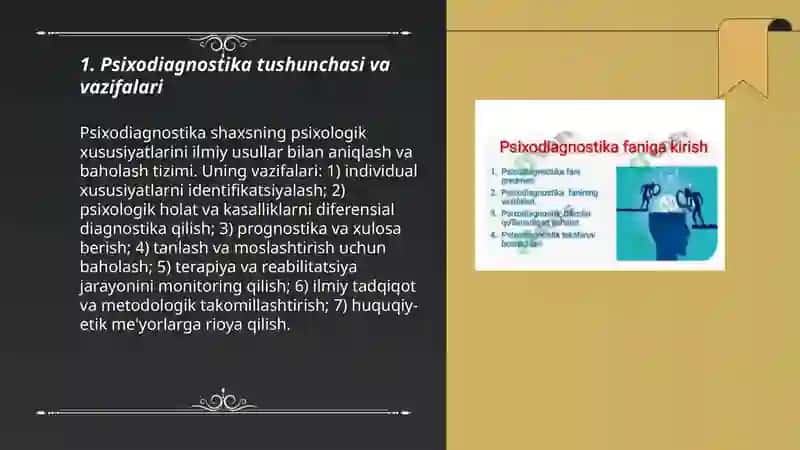 Psixodiagnostika fan va amaliy faoliyat haqida 3