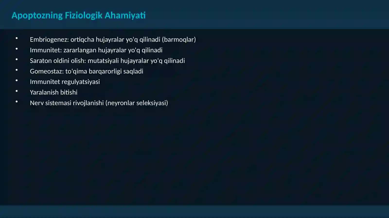 Hujayra Biologiyasi 3