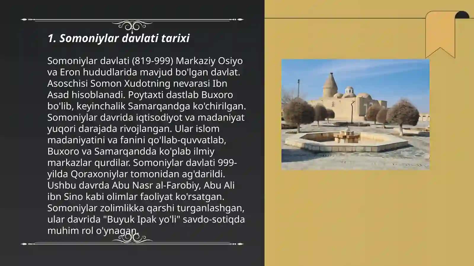 Somoniylar davlati tarixi 3