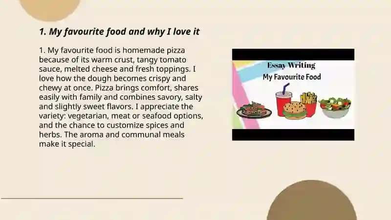 My favourite food 3