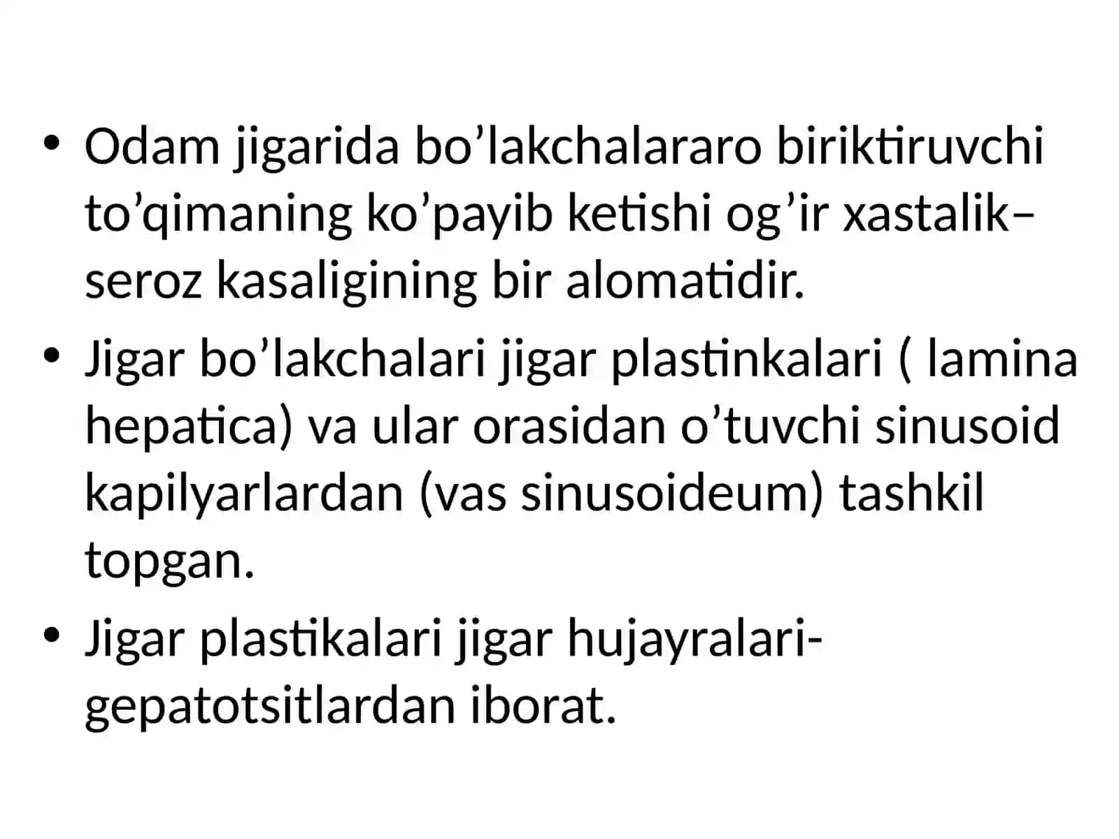 Jigargistologiyasi 3