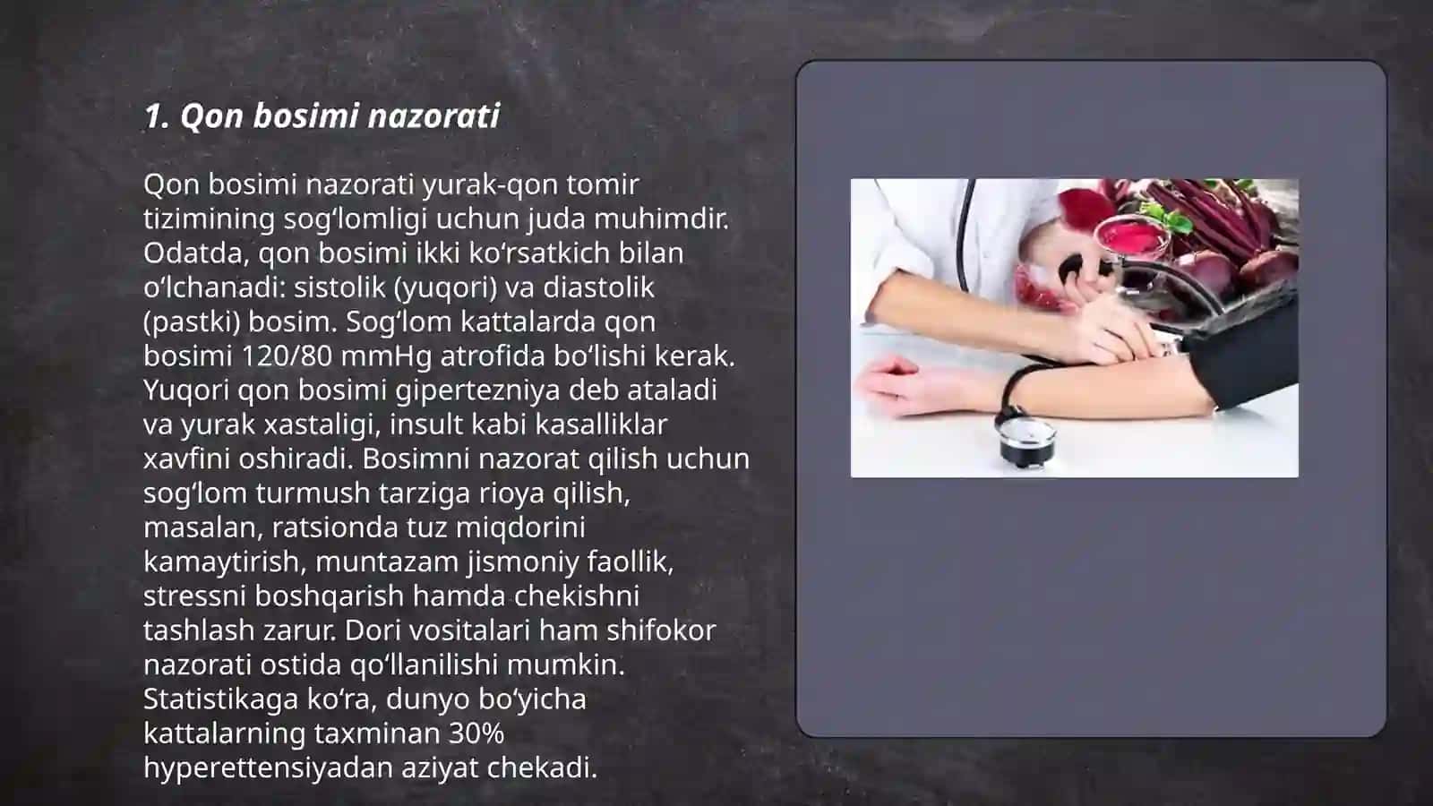 Qon bosimi kasalligining kelib chiqishi 3