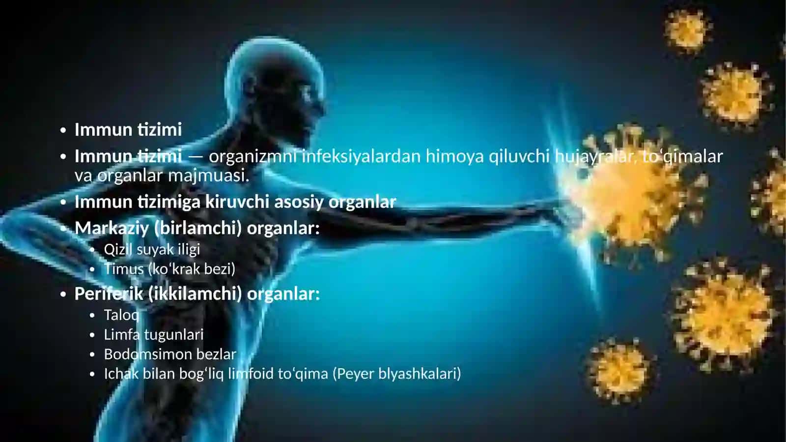 Immunitet va immun tizimi 3