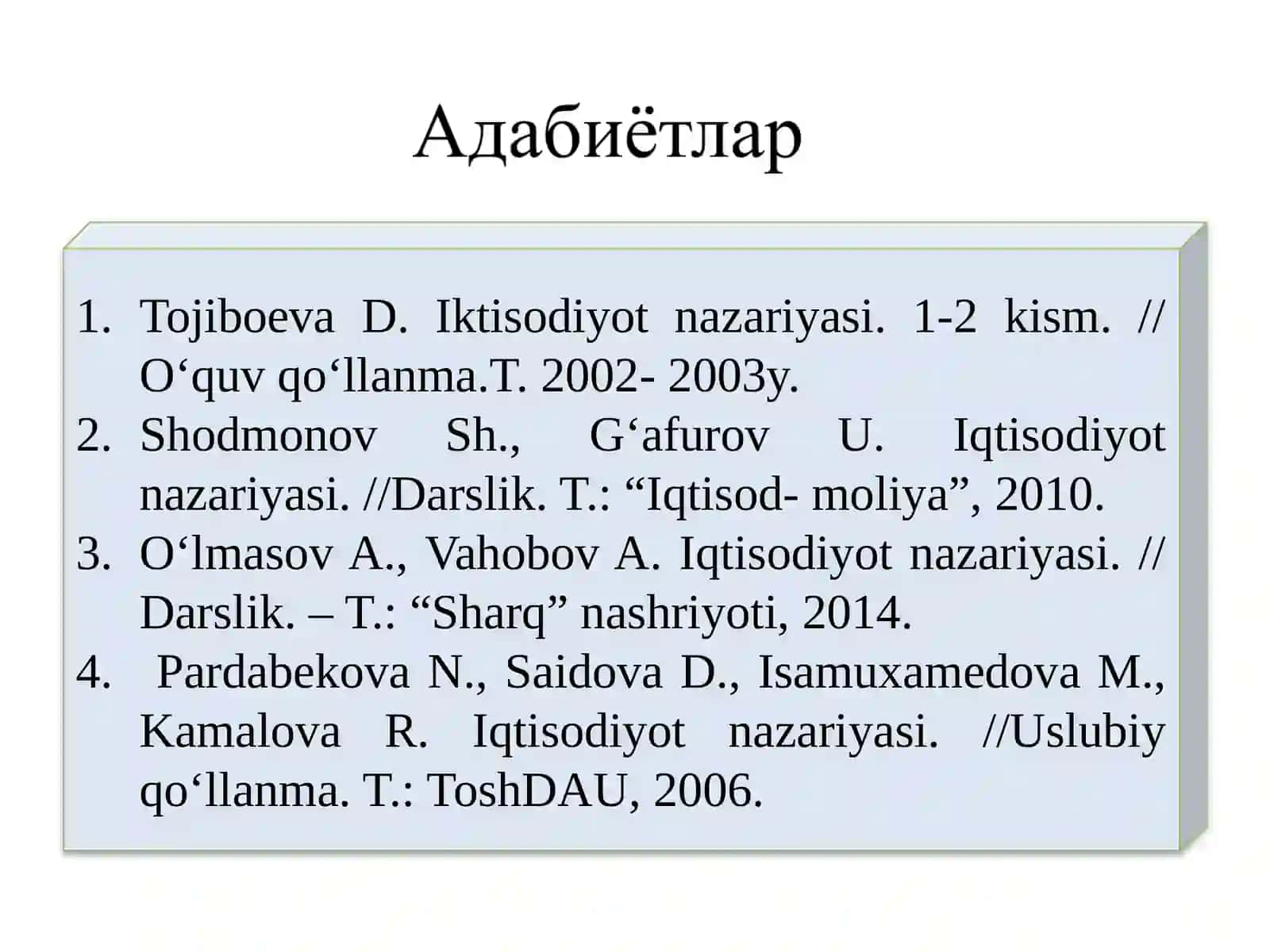 RAQOBAT VA NARHNING TAShKIL TOPIShI 3