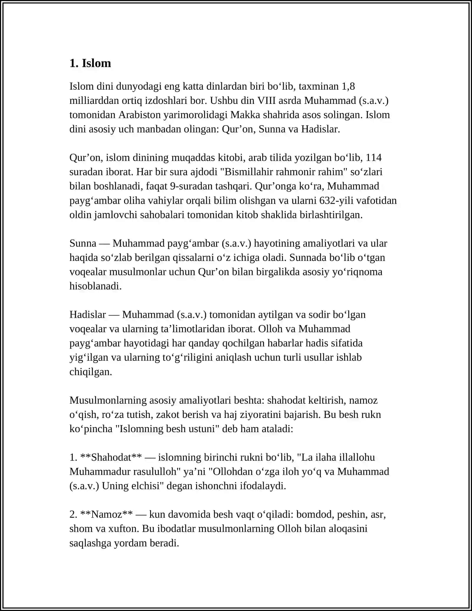 OʻZBEKISTONDA FAOLIYAT YURITUVCHI DINIY KONFESSIYALAR 3