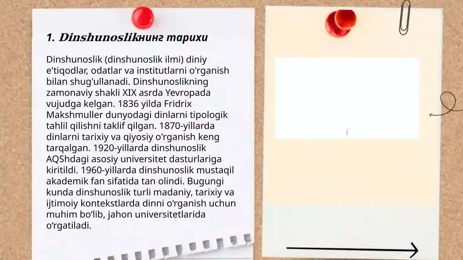 Dinshunoslikning tarixi 3
