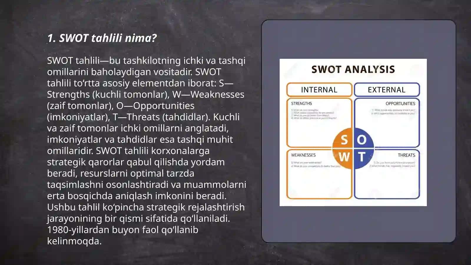 Swot taxlili 3