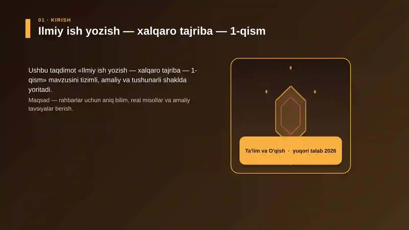 Ilmiy ish yozish — xalqaro tajriba — 1-qism 3