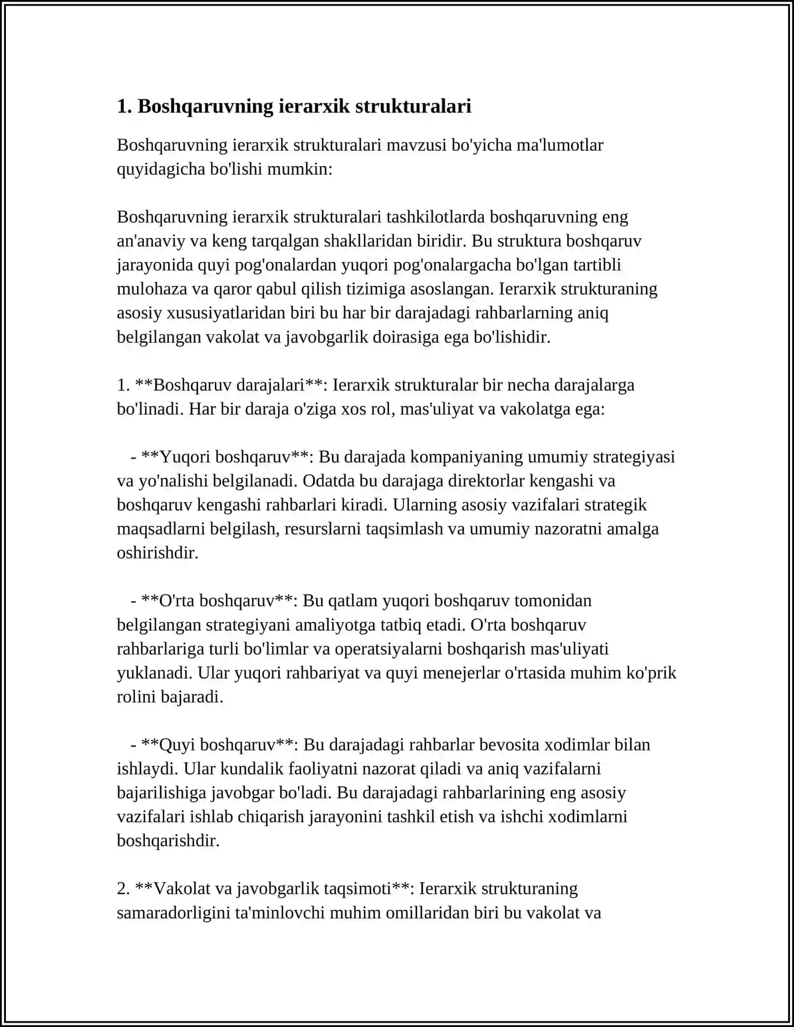 BOSHQARUVNING TASHKILIY STRUKTURALARI 3
