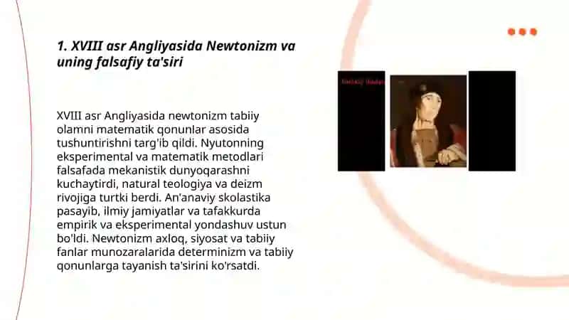XVIII asrda Angliyada Falsafaning Rivoji 3