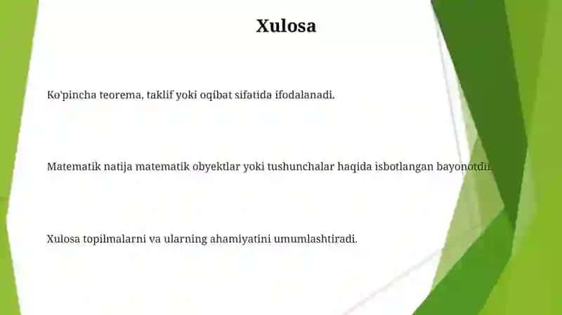 Matematika hosilasi 3