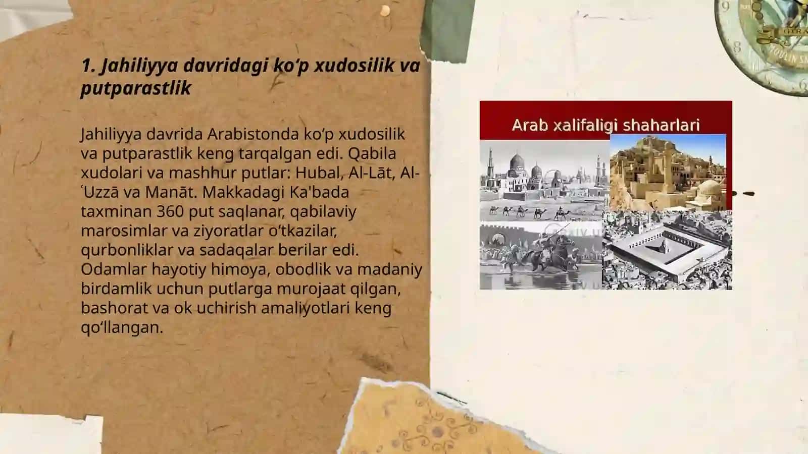 7-Asrgacha Arabistondagi dinlar va Islom dini 3