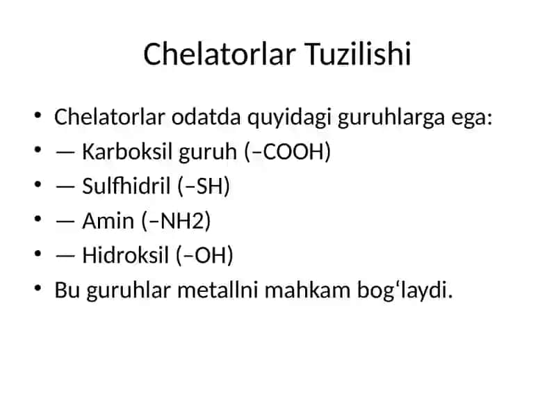 Xelat Terapiyasi 3