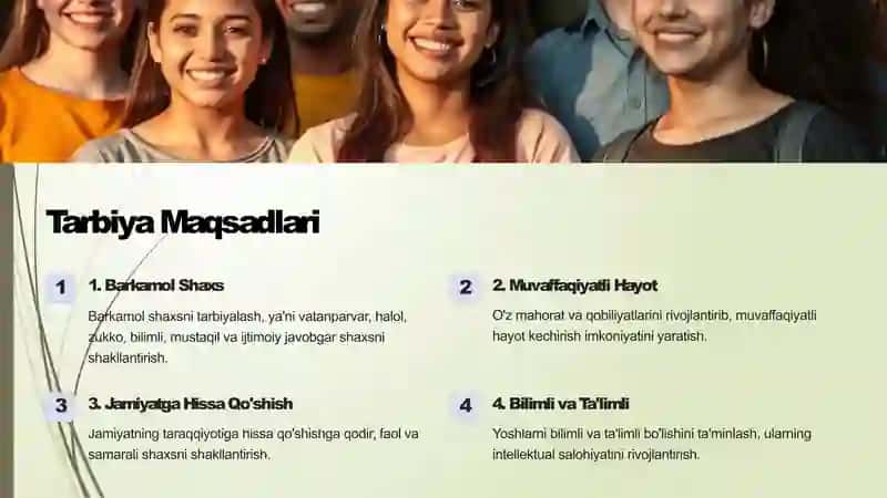 Tarbiya Jarayoni: Mohiyati va Mazmuni 3