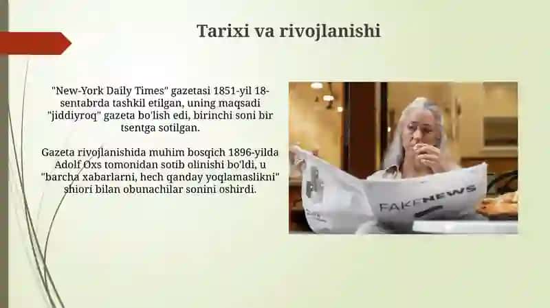 The New York Times gazetasi 3