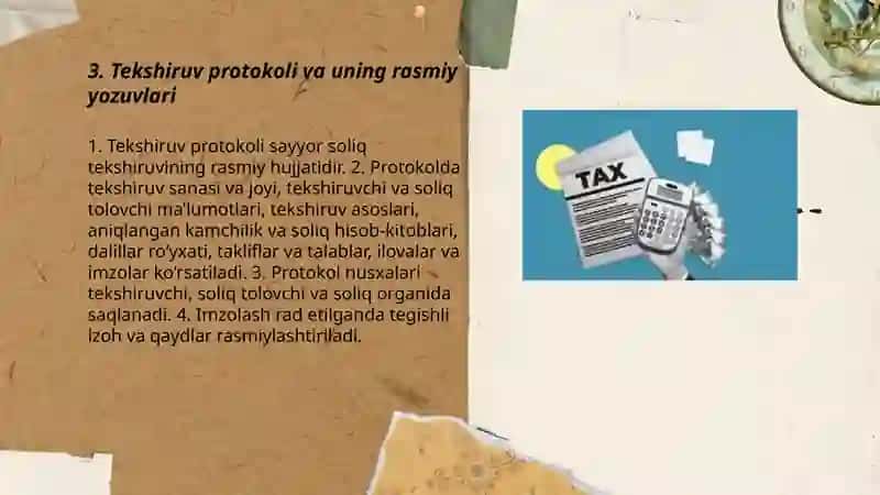 Sayyor soliq tekshiruvi natijalarini rasmiylashtirish tartibi 3